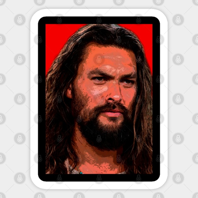 jason momoa Sticker by oryan80